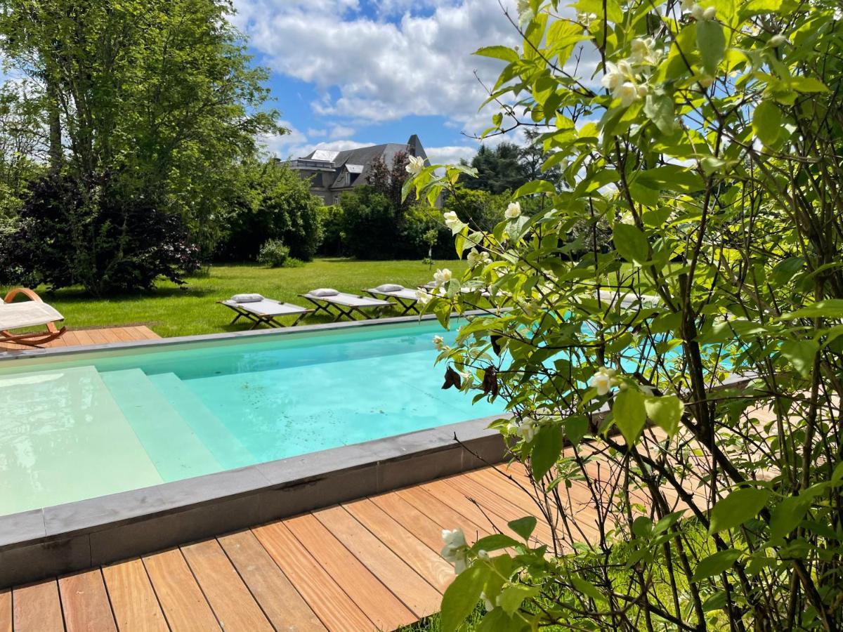 Villa Mura Gite Luxe Avec Piscine Et Spa Campagne Et Grand Air Nouvelle Aquitaine Correze Neuvic  Exterior foto
